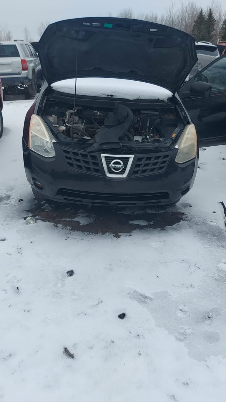 Nissan rogue 2008 black color parts available