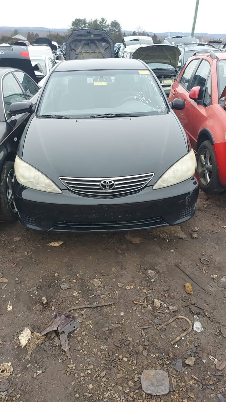 Toyota camry 2005 black color parts available