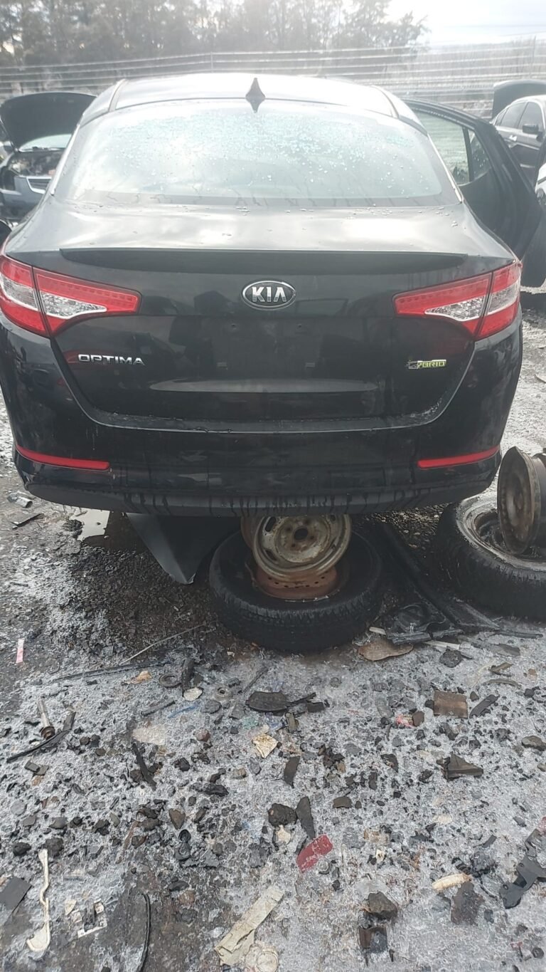 Kia optima 2013 hybrid black color parts